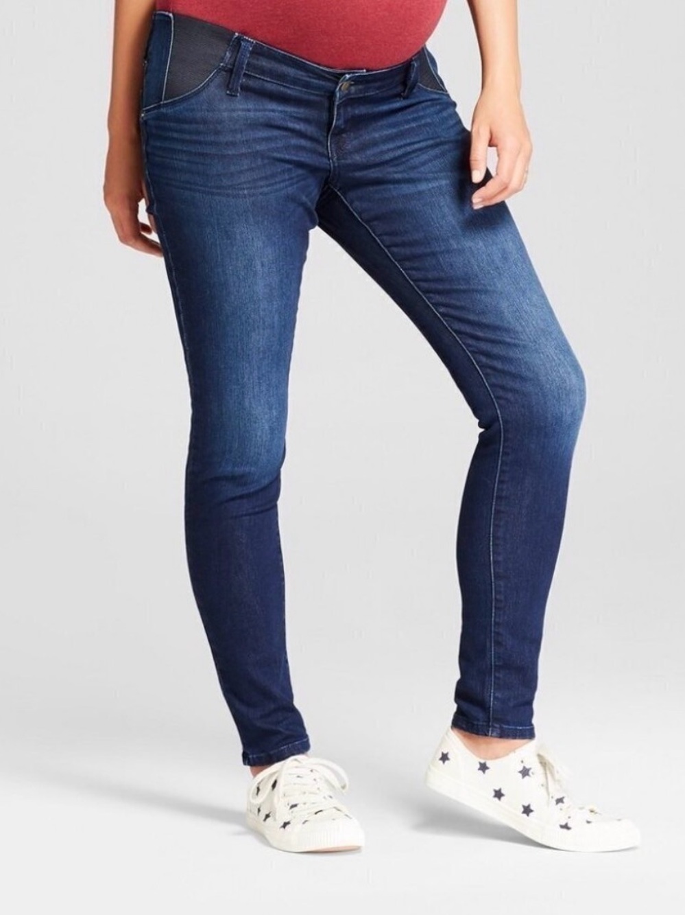Isabel Maternity by Ingrid and Isabel Skinny Jeans - Dark Wash- Size 8
